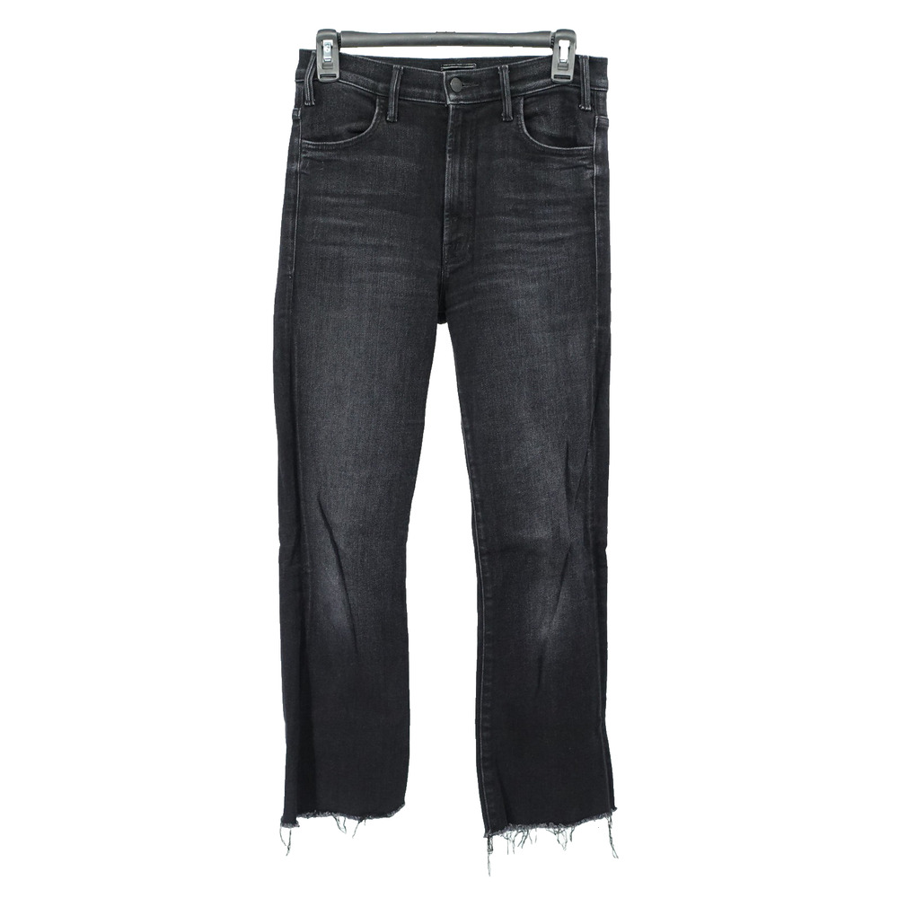 Mother Denim Jeans SZ 27 Hustler Ankle Fray Straight Retro 90s Grunge‎ Stretch